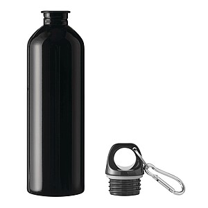 Láhev na pití z nerezové oceli 750 ml, černá