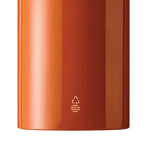 Láhev na pití z nerezové oceli 750 ml, oranžová