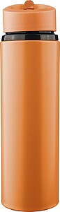 Láhev na pití z recyklované nerezové oceli, 500 ml, oranžová