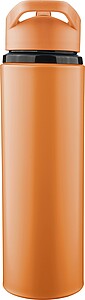Láhev na pití z recyklované nerezové oceli, 500 ml, oranžová