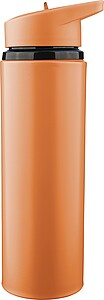 Láhev na pití z recyklované nerezové oceli, 500 ml, oranžová