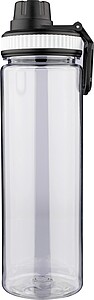 Láhev na pití z rPET, 750 ml, bílá