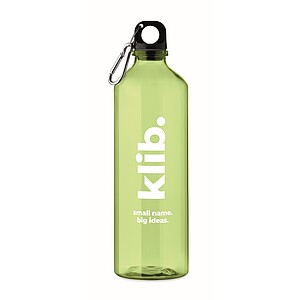 Láhev RPET 750 ml, světle zelená