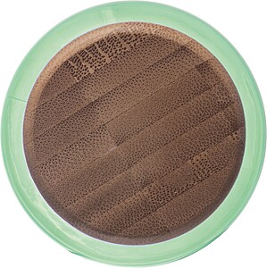 Láhev s bambusovým víčkem 500 ml, zelená