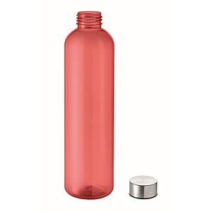 Láhev z RPET 1000ml, červená