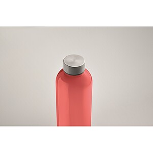 Láhev z RPET 1000ml, červená