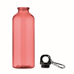 Láhev z RPET 500 ml, červená