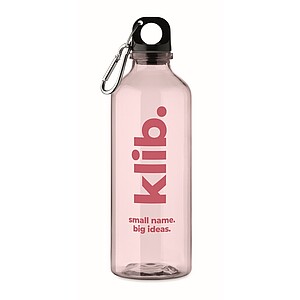 Láhev z RPET 500 ml, růžová