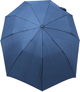 LAKAB Skládací automatický deštník, pr. 110cm, modrý - reklamní deštníky