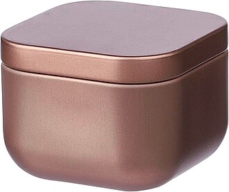 LALE Svíčka v kovové krabičce, růžová