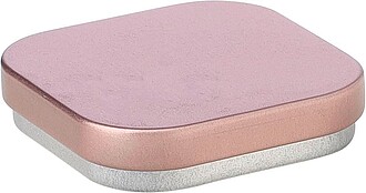 LALE Svíčka v kovové krabičce, růžová