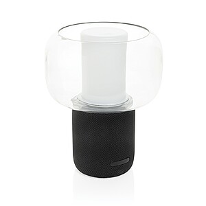 Lampa s reproduktorem 10W, černá