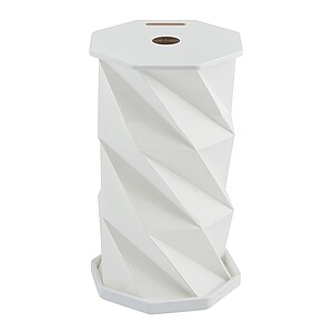 LED skládací stolní lampa, bílá - reklamní předměty