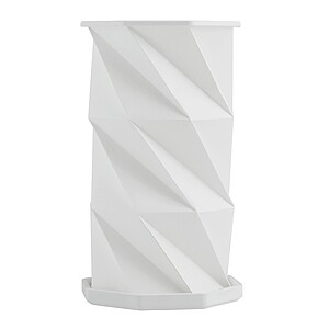 LED skládací stolní lampa, bílá