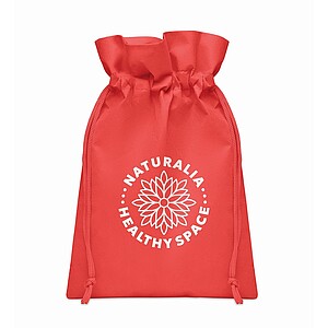 Malá dárková taška z RPET, červená