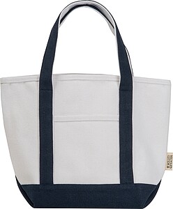 Malá taška z recyklované bavlny, béžová