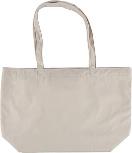 Manšestrová taška s dlouhými uchy, béžová