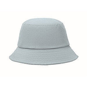 Manšestrový klobouk, jemně modrá