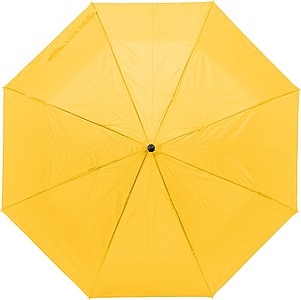 MIGORI Skládací deštník s taškou, žlutý - reklamní deštníky
