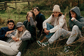 Mikina na zip s kapucí, recyklovaná bavlna, tmavý antracit, L