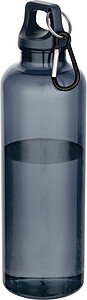 MIKNURA Láhev z RPET s karabinou 750 ml, modrošedá - reklamní předměty