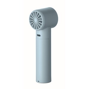 Mini ruční vysokorychlostní ventilátor, jemně modrá