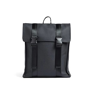 Minimalistický batoh, černý - batoh s potiskem