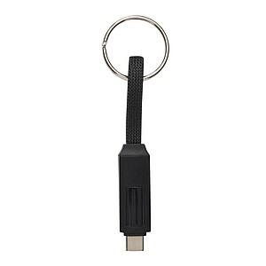 Nabíjecí a datový kabel, černá