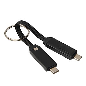 Nabíjecí a datový kabel, černá