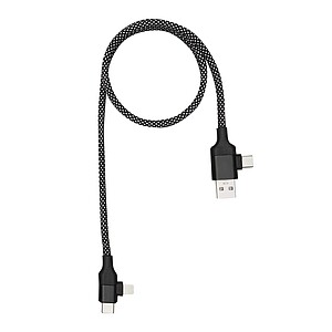 Nabíjecí a datový kabel, černá