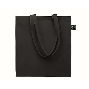 Nákupní taška, Fairtrade 180g, černá