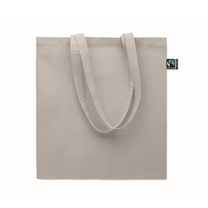 Nákupní taška, Fairtrade 180g, šedá