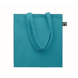 Nákupní taška, Fairtrade 180g, tyrkysová