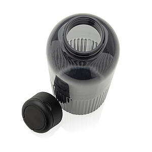 Nepropustná láhev na vodu z RCS RPET 750 ml, černá