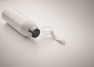 Nerezová láhev na pití, 650ml, stříbrná