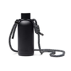 Nerezová termoláhev 400 ml, černá