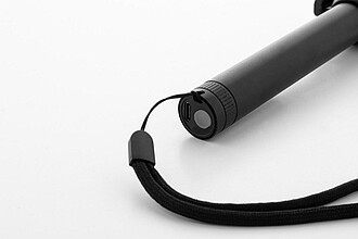 Nouzová baterka s kladívkem, černá