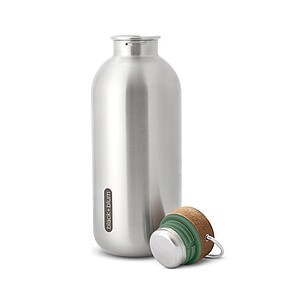 Ocelová láhev na vodu 600ml, vojenská zelená