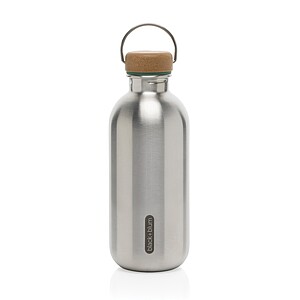 Ocelová láhev na vodu 600ml, vojenská zelená
