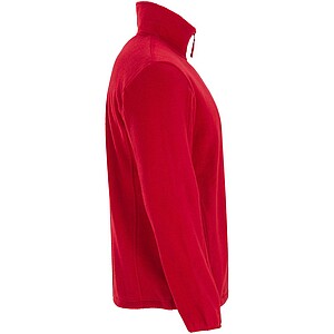 Pánská fleecová celorozepínací bunda, ROLY ARTIC, Červená, vel. 4XL