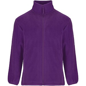 Pánská fleecová celorozepínací bunda ROLY ARTIC, fialová, 3XL