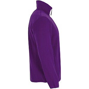 Pánská fleecová celorozepínací bunda ROLY ARTIC, fialová, 3XL