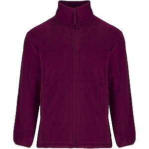 Pánská fleecová celorozepínací bunda ROLY ARTIC, vínová, 3XL