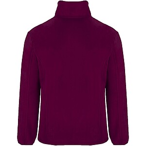 Pánská fleecová celorozepínací bunda ROLY ARTIC, vínová, 3XL