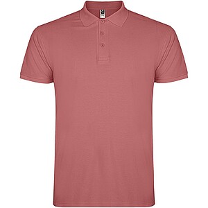Pánská polokošile s krátkým rukávem, ROLY STAR, pastelově červená, 2XL