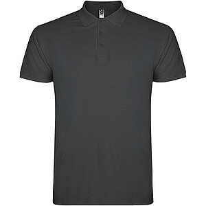 Pánská polokošile s krátkým rukávem, ROLY STAR, tmavě šedá, vel. L