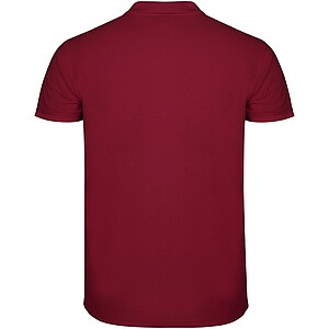 Pánská polokošile s krátkým rukávem, ROLY STAR, vínová, 2XL
