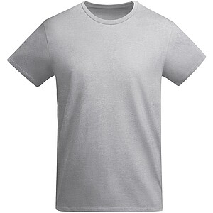 Pánské tričko s krátkým rukávem, ROLY BREDA, světle šedá, vel. 2XL