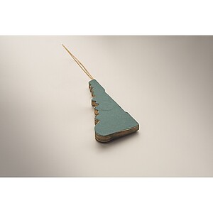 Papírová ozdoba na stromek, zelená