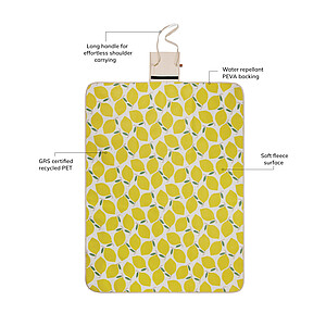 Pikniková deka, žlutá - reklamní předměty